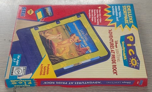 1994 Sega Pico Disney's The Lion King Adventures At Pride Rock Sealed *READ* - Picture 5 of 7