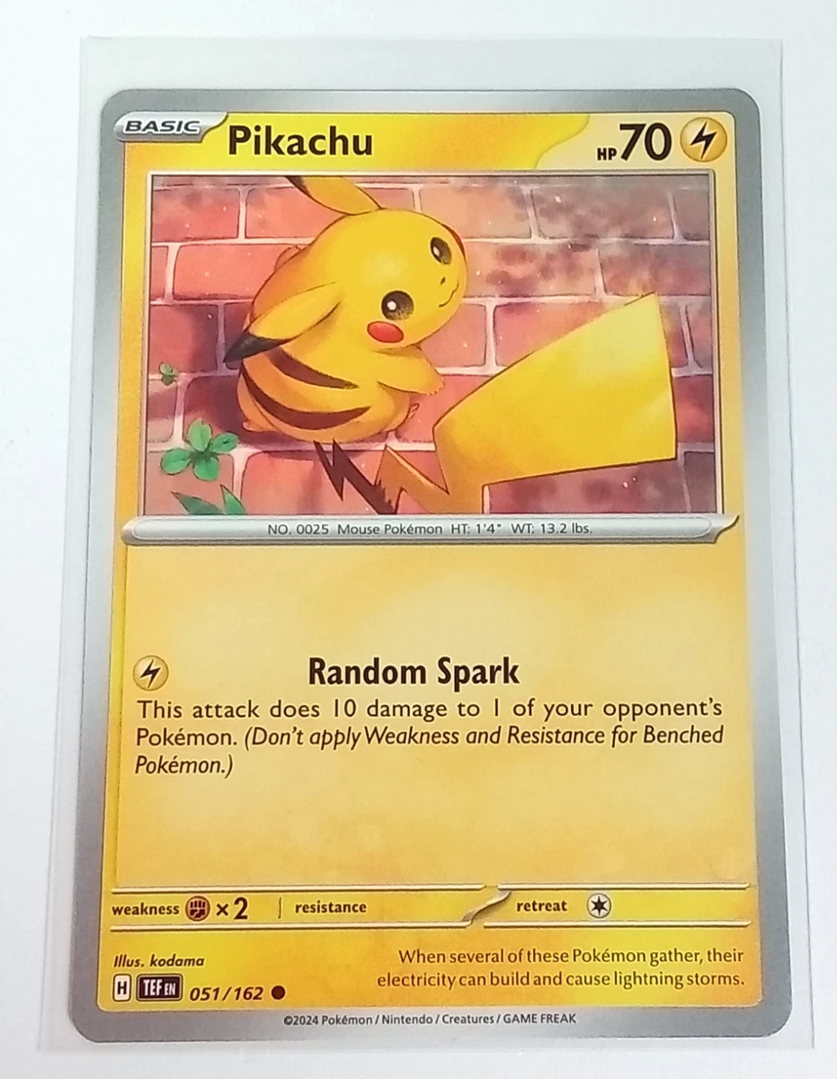 【ARS AU 真贋鑑定】英語版ピカチュウ Pikachu 051/162 Pikachu 051/162 SV05: Temporal Forces for sale | eBay