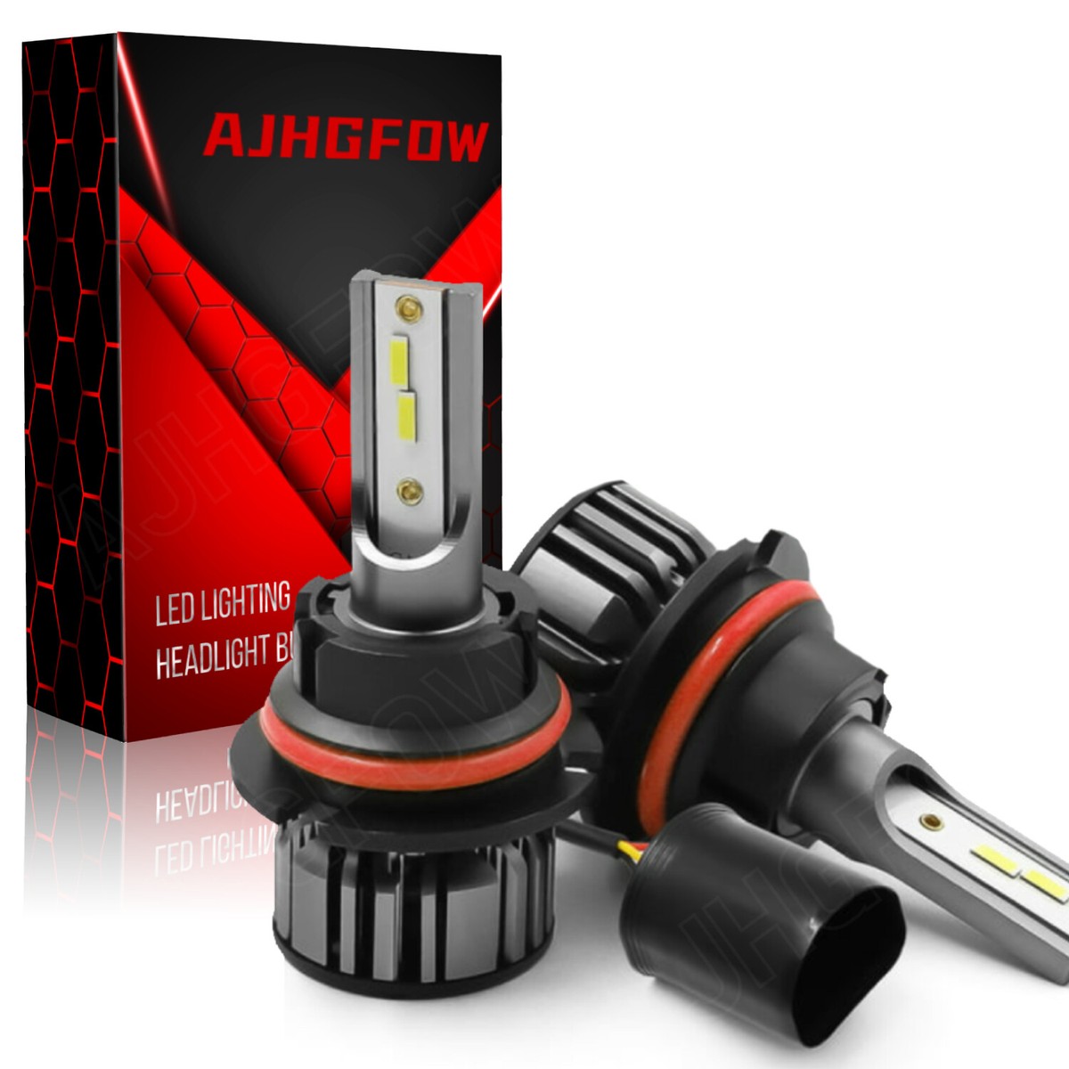 9007 LED Headlight Bulbs Kit Hi/Lo Beam For Ford F-150 94-2003 F-250 - Foto 8