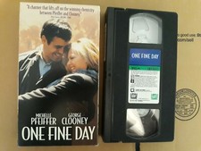 One Fine Day (VHS, 1997) 4145. George Clooney, Michelle Pfeiffer