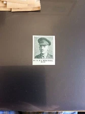 M5-4 ephemera  WW1 1918 small picture sec lt k c webb ware r g a