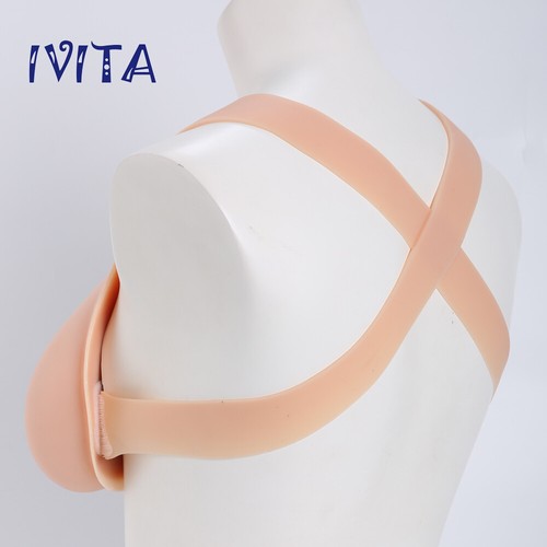 G Cup Artificial Silicone Breast Forms Drag Queen TG CD Fake Boobs Enhancers - Picture 7 of 10