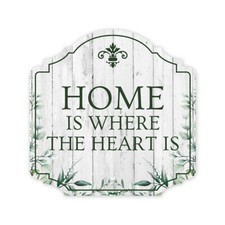 Heritage Plus Home is Where the Heart Is Wall or Door Sign