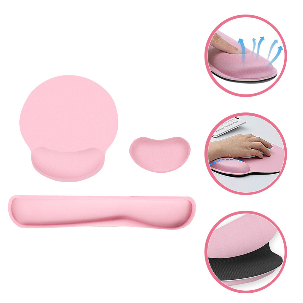 Ergonomic Keyboard Wrist Rest Pad for Comfortable Laptop Typing Support-image