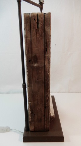 Lampada Corbel Vintage Personalizzata Dipinta. Base nuova con cablaggio braccio figurativo - Foto 6 di 9