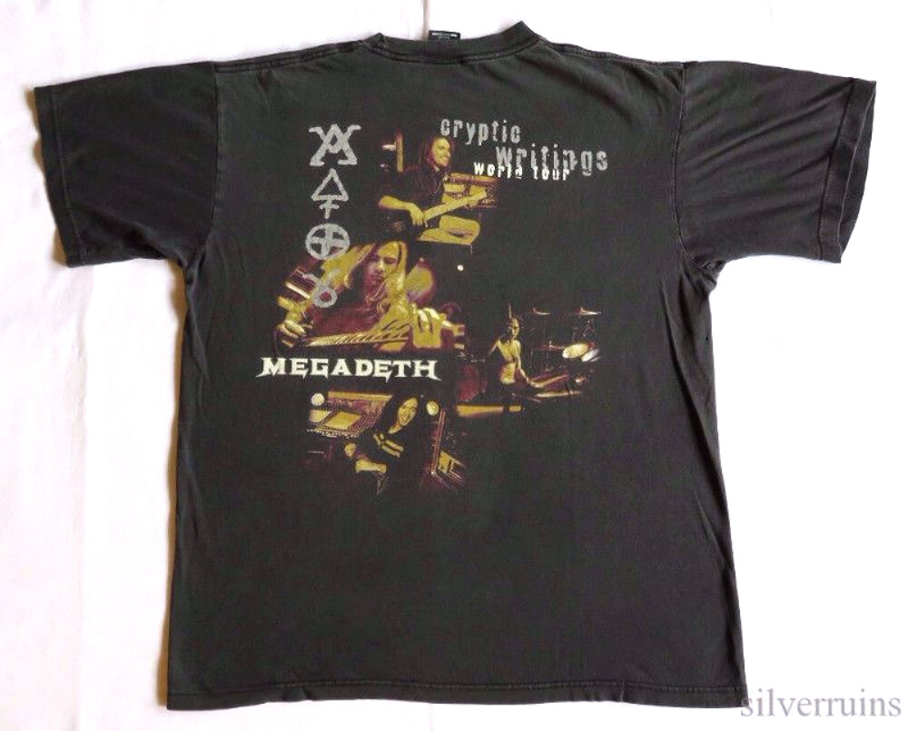 Gabriel Merchandise様☆専用 Megadeth Vintage T Shirt 1997 Cryptic Writings Tour Concert