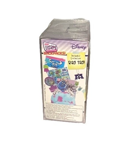 DISNEY Real Littles Mini Backpack Monsters Inc. Sully Pixar 7 Surprises - Picture 3 of 4