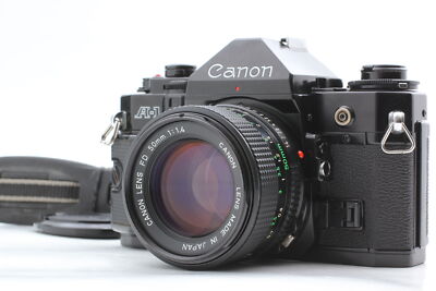【美品•完動品】　Canon A-1 ＋ NFDレンズ　50mm F1.8 Amazon.com: Canon 50MM f1.8 FD Mount Lens for SLR Canon A-1