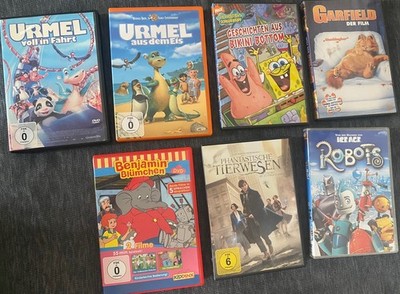 7 DVDs Kinder & Familie   Garfield   Der Film, Robots & mehr  