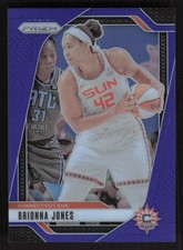 2024 Panini Prizm WNBA #27 Brionna Jones Blue Prizms #/199
