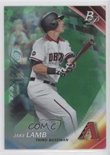 2017 Bowman Platinum Green 73/99 Jake Lamb #90 e5r