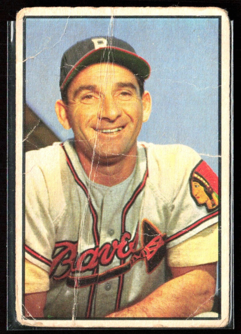 Sid Gordon 1953 Bowman Color #5 Boston Braves