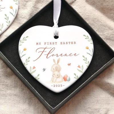 Personalised First Easter Gift for Baby, My First Easter Ornament