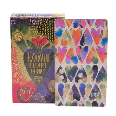 PLAYFUL HEART Tarot Cards Classic Tarot Deck, Abstract Painting Board Game Cards