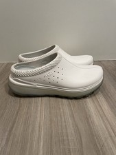 UGG M Tasman Sport Slip On Clogs Sandals Men’s Size 10 White Comfort