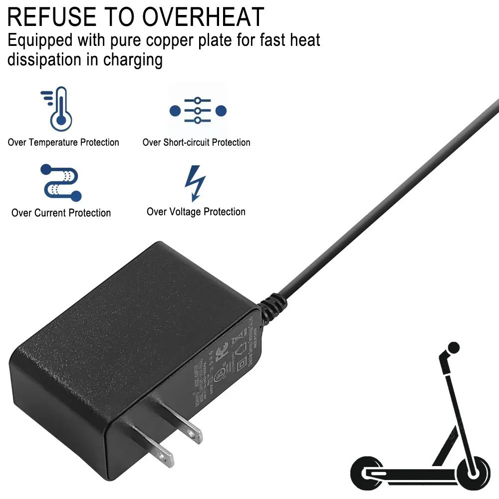 Caricabatteria 25.2V 1A per Xiaomi Mi 4 Lite 2 Generazione Scooter Elettrico foto 4