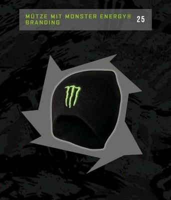 Monster Energy Embroidered Beanie Hat