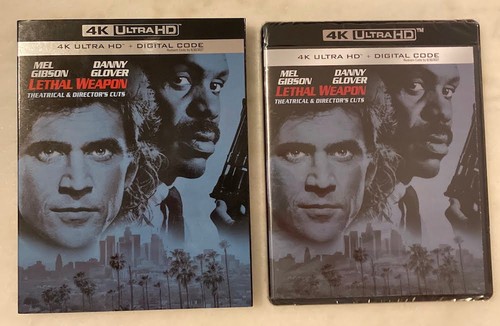 LETHAL WEAPON (4K Ultra HD + Digital Code 2025) Slipcover; NEW, SEALED, COMPLETE
