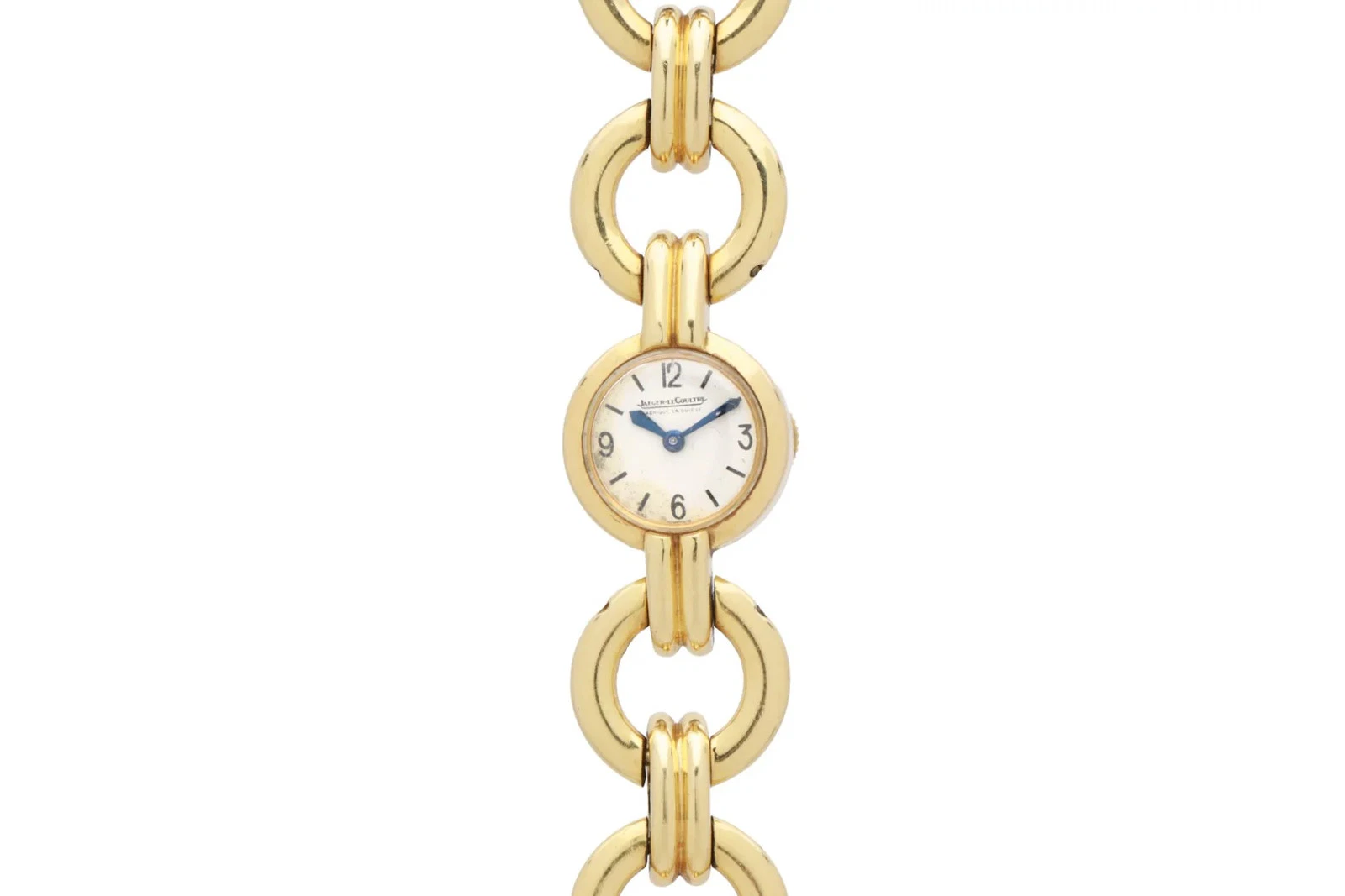 Jaeger LeCoultre — Vintage Jaeger LeCoultre Backwind 18K Yellow Gold 16mm Watch