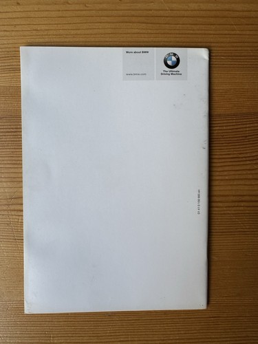 BMW E46 Touring Owners Handbook And Document Wallet - Picture 11 of 18