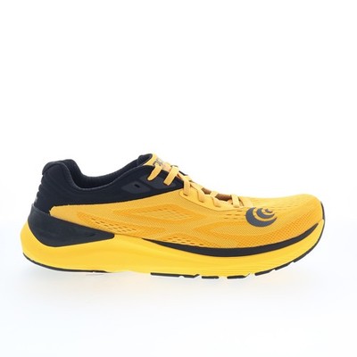 Topo UltraFly 3 M038 Mens Yellow Canvas Lace Up Athletic Running Shoes