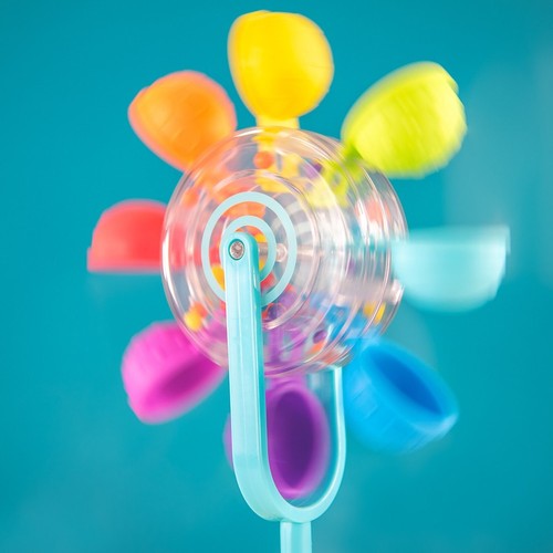 Sassy Whirly Waterfall Water Wheel with Suction Cap Bath Toys - Picture 3 of 3