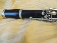 Rene Dumont Wood Clarinet With Case , Paris, video demo, serial 384 85