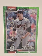 2026 Topps Series 1 Tarik Skubal Lime Green Confetti SSP #300 Detroit Tigers