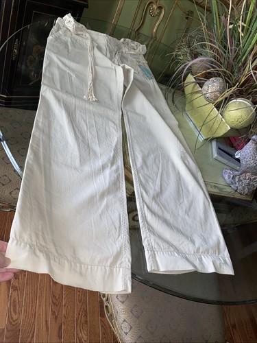 NWT Polo Ralph Lauren VTG Ladies Sz 10 Tan Mid Rise Zip With Or.Boho Belt Pants - Picture 6 of 24