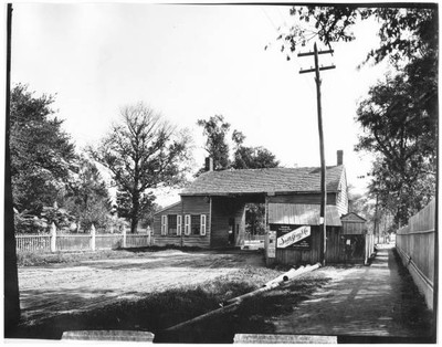 Jamaica Plank Road toll gate Van Wyck Boulevard and Jamaica - 1897 Old Photo 1