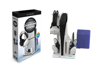 Maxx Tech - Standard & Slim DLX Multi-Function Ladestadion - PS5 / PlayStation