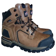 Red Wing FlexForce Boots Mens Size 7.5D  Aluminum Toe Waterproof Work Wear 2401