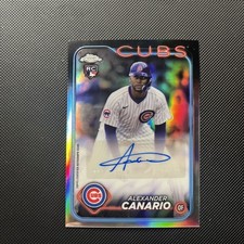 2024 Topps Chrome Update Series - Autographs Alexander Canario #AC-AC (AU, RC)