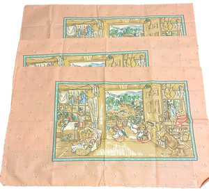 VTG 3 Beatrix Potter-P. Rabbit F. WarneCo. Cannon Percale Std./Queen Pillowcases