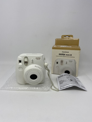 フィルムカメラ FUJI FILM INSTAX MINI 8+ WHITE Fujifilm Instax Mini 8 Instant Film Camera - Polaroid Prints