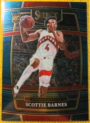 2021-22 Panini Select Scottie Barnes #74 CONCOURSE Rookie RC Toronto Raptors
