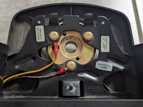 RARE OEM 2000 Peterbilt Semi Trailer 18 Wheeler Truck Steering Wheel Genuine - Picture 4 of 6