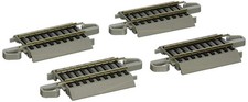 Bachmann Trains 44513 (Snap-Fit E-Z 2.25” STRAIGHT TRACK (4/card) -N (US IMPORT)