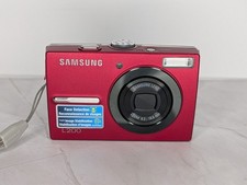 Samsung L200 Digital Camera   10.2MP   Red   W/ SD Card Tested  Working
