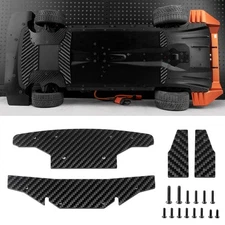 RCBATER 4pcs Carbon Fiber Chassis  Side Skid Guard Armor For Arrma 1/7 Felony 6S