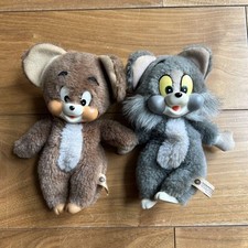 Masudaya Tom and Jerry Plush Character Doll Figure F/S FEDEX 2