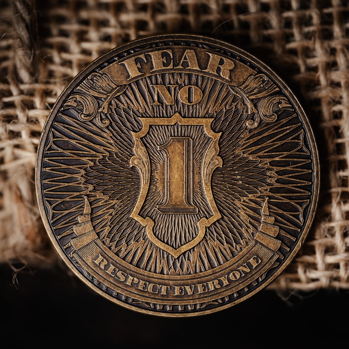 Badass Coin | Trust No One Fear No One Token Coin | US Dollar