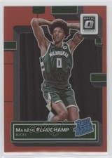 2022 Panini Donruss Optic Rated Rookie Red Prizm 14/99 MarJon Beauchamp #210 4w8