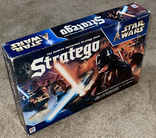 VTG Star Wars Stratego Strategy Board Game By Milton Bradley 2002 100% COMPLETE - Picture 9 of 9