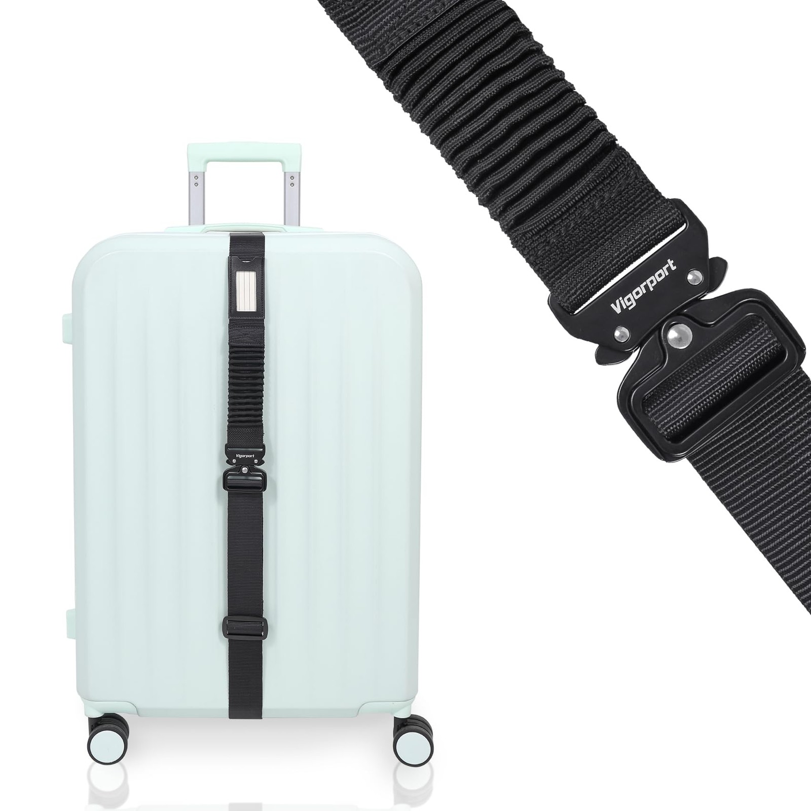 Straps For Suitcases Tsa Approved Suitcase Belt, Stretchable
