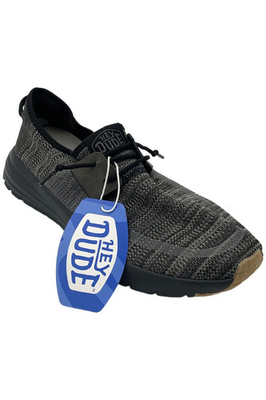 #ad Hey Dude Men#x27;s Sirocco M Perf Mesh Sneakers Black Night $44.99