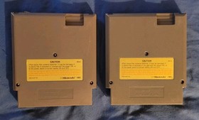 2 Nintendo Games - NES - RPG - Shadowgate - Dungeon Magic - Tested and Working