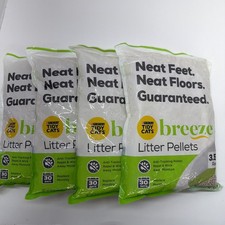 Purina Tidy Cats Breeze Cat Litter Pellet Refill - 3.5 Lb Bags Lot of 4 Bags