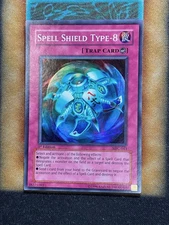 Yugioh Spell Shield Type-8 MFC-043 Super Rare 1st Ed LP