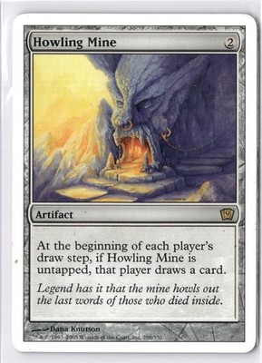 Howling Mine LP* 9th Ninth Edition ENGLISH 298/350 mtg -UnltdCards